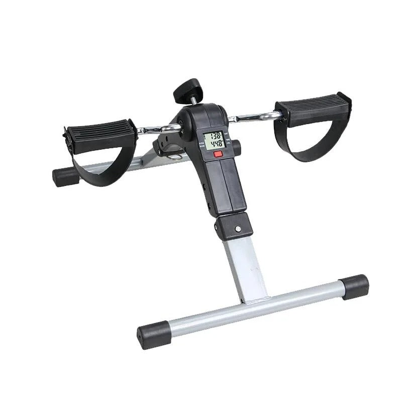 Digital folding pedal exerciser