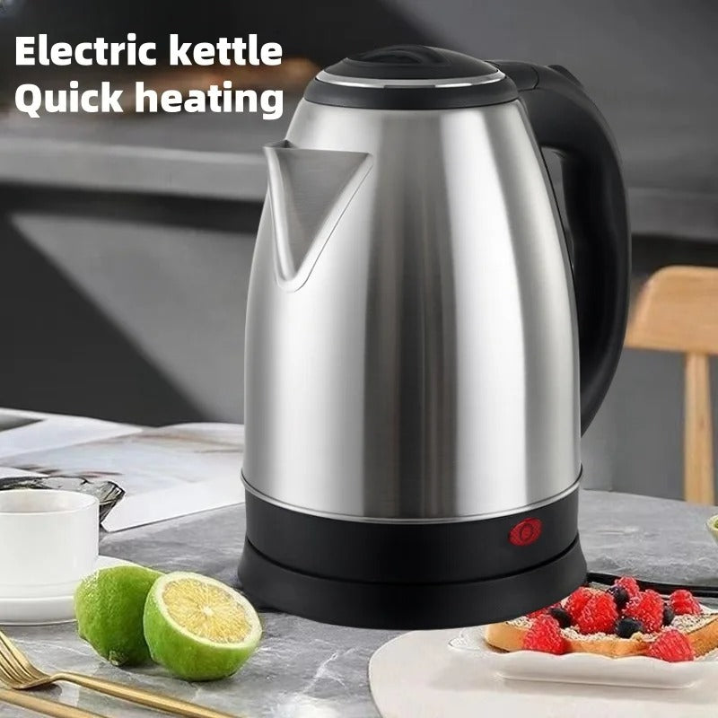 2L Food-grade Stainless Steel Electric Teapot Electric Kettle Hot Water Kettle Coffee Beverage Boiler Electric Water Heater